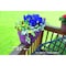 Emsco Group Railing Planter with Drainage Holes, 24in Weatherproof Resin Planter, Orchid Purple 2442-1 - alternate 2